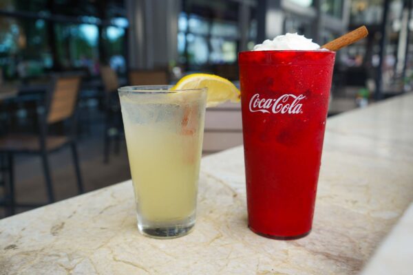 Pumpkin Spice Lemonade and Pumpkin Spice Dirty Soda